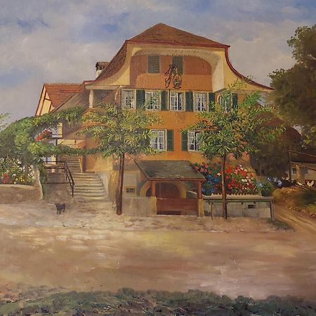Hotel Jaeger Jeuss - Murten - Self-Check-In Esterno foto