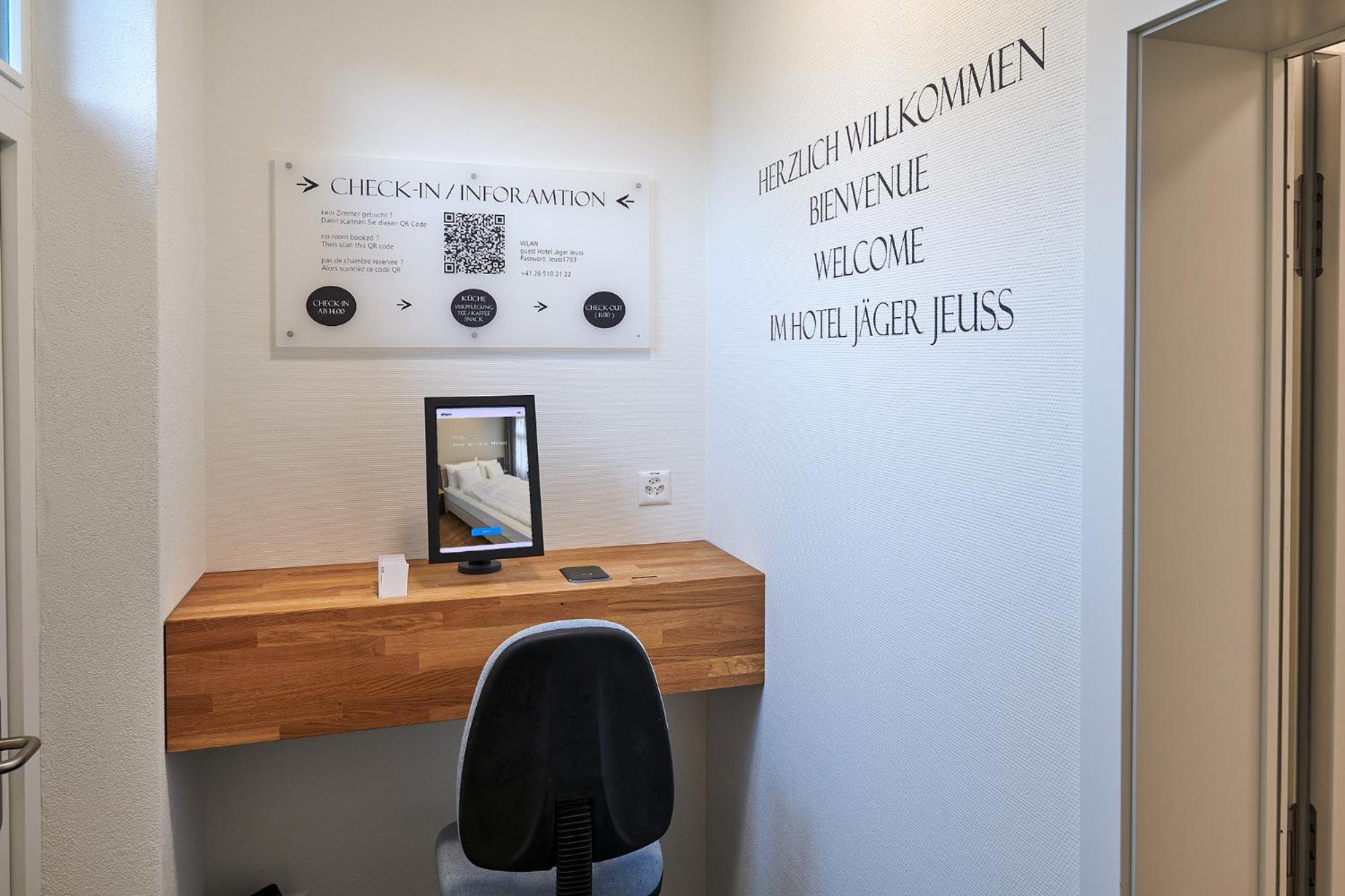 Hotel Jaeger Jeuss - Murten - Self-Check-In Esterno foto